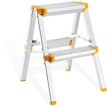 2 Steps Aluminum Saw Horse Ladder with EN131 certificate